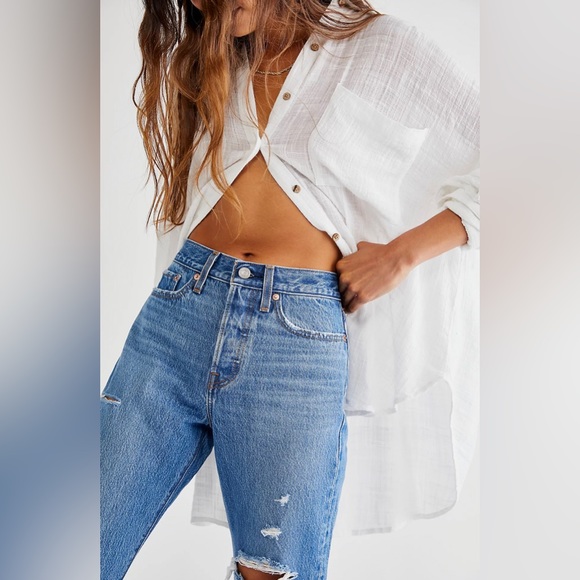 NWT Levi’s Wedgie Icon Jeans in Athen’s Askeep - Picture 3 of 9